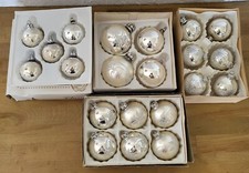 Alt antik Glas Kugeln