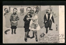 Ansichtskarte Nikolaus II. von