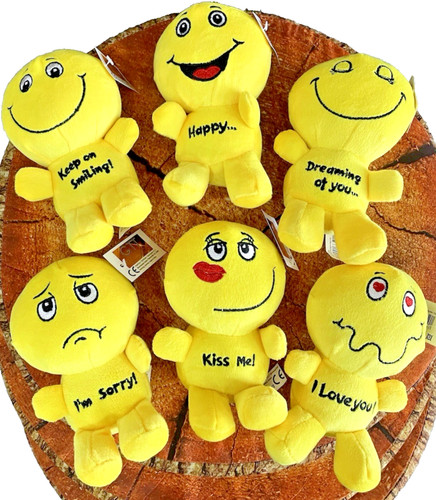 Smiley plüschfigur happy - smiley,