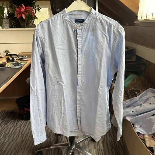 Zara leinen herrenhemd - zara,