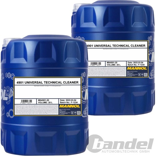 20l mannol universal - 2x,