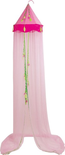 Betthimmel rosa für