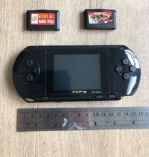 Schwarz Handheld Portable Sega