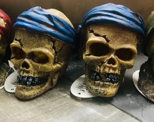Aquarium deko totenkopf - deko,