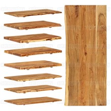 Tischplatte Akazien-Massivholz