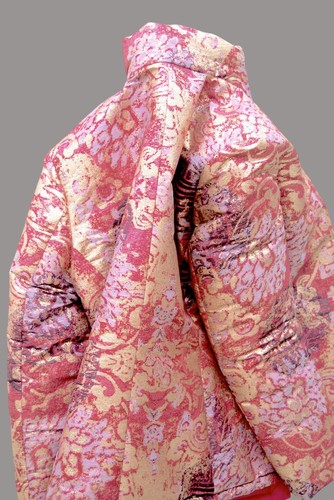 Steppjacke escada seidenbrokat - steppjacke,