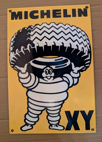 Michelin emaille schild - michelin,
