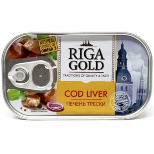 Riga gold dorschleber 121g - riga,