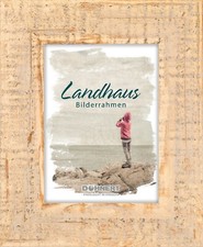 Landhaus Bilderrahmen Holz Vintage Shabby Chic Rustikal alt Fotorahmen Retro