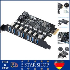 7 Port USB 3.0 PCIe Erweiterungskarte für schnelle Datenübertragung USB 3.2 Gen1