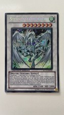 STERNENSTAUBDRACHE - AC11-DE024 Yu-Gi-Oh! LIMITIERTE AUFLAGE Weiße Karte 
