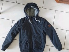 Herren Winterjacke Gr S oder Jungen Gr. 170 / 176  dunkelblau gut erhalten