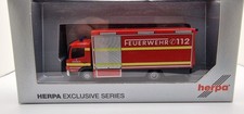 Herpa 903288 - "Feuerwehr Castrop-Rauxel"  MB Atego Koffer-LKW mit Ladebordwand