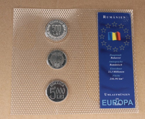 Rumänien umlaufmünzen europa - rumänien,