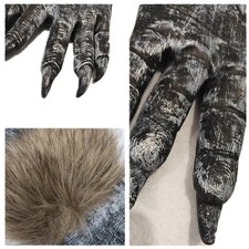 Halloween werwolf handschuhe - werwolf,