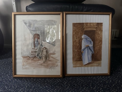 Vintage gerahmtes