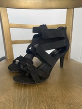 High Heels Schwarz Offen Gr