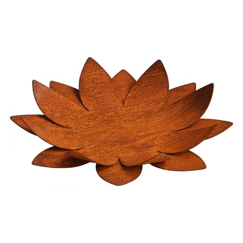 Rost dekoschale lotus - rost,