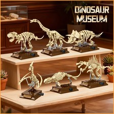 Jurassic Dinosaurier-Skelett