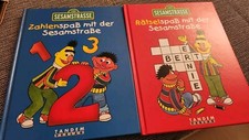 Sesamstrasse Rätsel .2 Bücher. Zahlen.. Spaß Von Tandem Verlag Vintage 