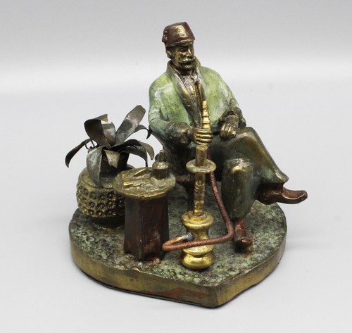 Bronzefigur orientale - bronzefigur,