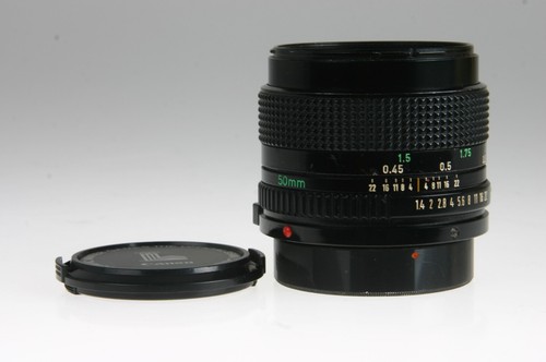 Canon lens 4 50mm - lens, fd