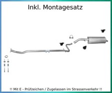 Auspuffanlage Citroen C2 1.1