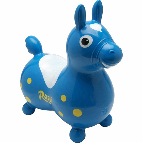 Gymnic hüpfpferd rody blau - hüpfpferd,