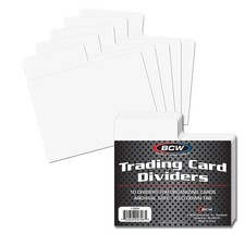 Bcw trading card dividers - card,