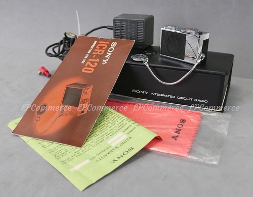 Radio sony icr - sony, portable