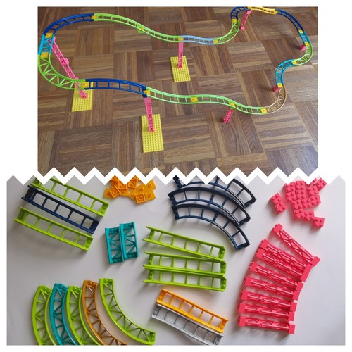 Lego achterbahn roller - achterbahn,