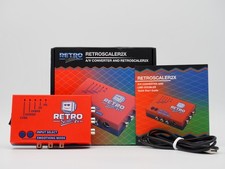 RetroScaler 2x AV, RCA oder S-Video zu HDMI Konverter NEU & OVP für SNES B-Ware