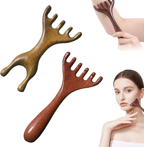 Massage kamm hirschgeweih - kamm,