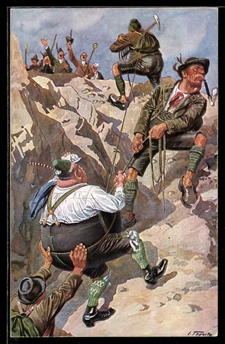 Künstler schwerer - künstler-ak,