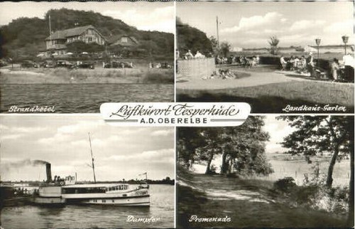 Tesperhude elbe dampfer x - elbe,