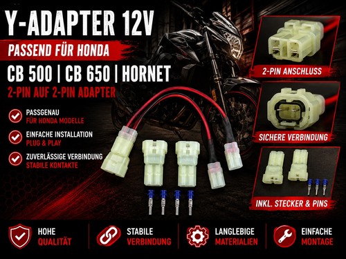 Adapter 12v - 12v, (2‑pin)