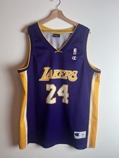 champion lakers nummer 24 kobe bryant trikot lila xxl