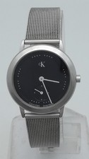 Calvin Klein Damenuhr,Edelstahl,K33210,kleine Sekunde,die Uhr läuft,