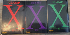 Manga X Clamp Band 1 - 3 - Buch - deutsche Ausgabe - Rare