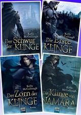 Kelly McCullough Königsmörder Die Klingen Reihe Aral und Triss Band 2,4,5,6 