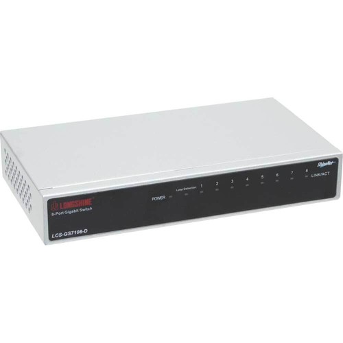 Longshine lcs gs7108 port - longshine, 8-port