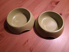 2x Hunter Napf aus Melamin in oliv