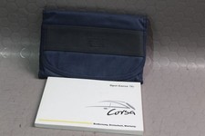 Opel Corsa C Betriebsanleitung Bordmappe Mappe Bedienungsanleitung