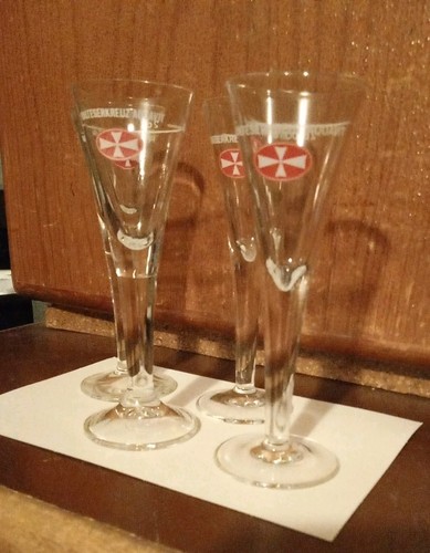 Gläser malteserkreuz aquavit - gläser,