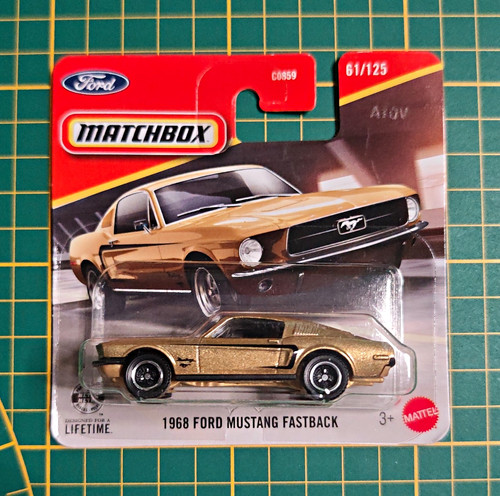 Matchbox 1968 ford mustang - ford,
