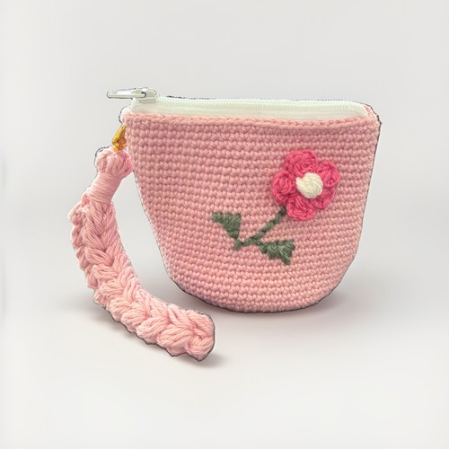 Gehäkelte tasche portmonee - gehäkelte,