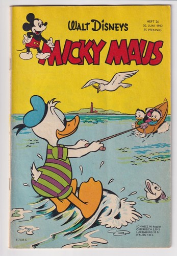 Micky maus 1962 heft - micky,