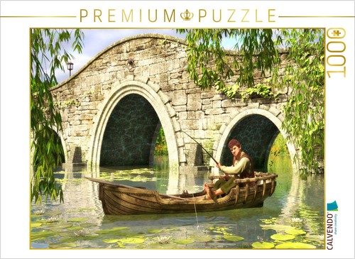 Calvendo puzzle angler 1000 - puzzle,
