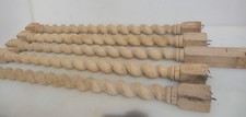 Vintage Holz gedrechselte