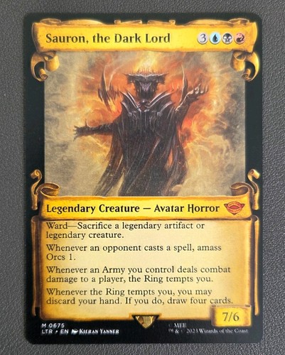 Mtg english sauron the dark - mtg,